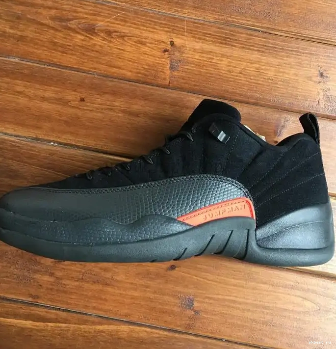 Jordan Orange Low Air Authentic BlackMax 12 0516